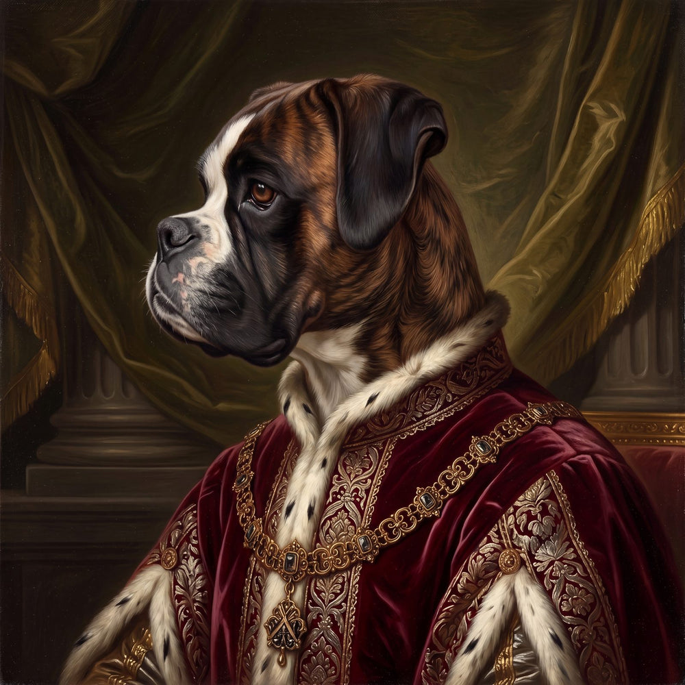 Royal portrait of Boxer